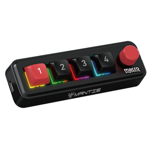 4 Keys Mechanical  Gaming Keyboard （ Marco Programming ）