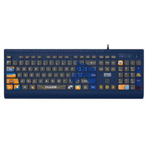 105 Key Wired Membrane Office Keyboard
