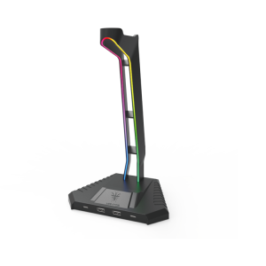 Headset stand +HUB+RGB lights